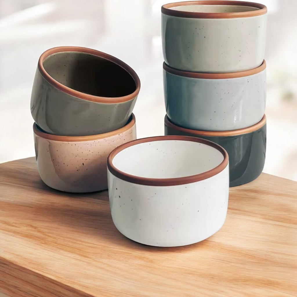 Solid Dish Soap in Ceramic Ramekin