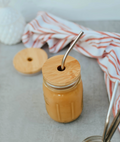 Bamboo Jar Lid - Wide Mouth Size