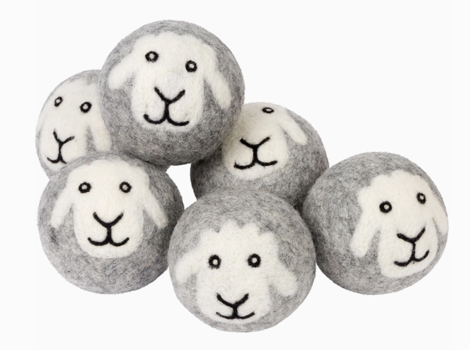 Hand-Felted Dryer Balls
