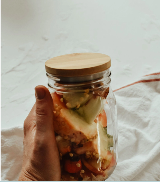 Bamboo Jar Lid - Regular Mouth