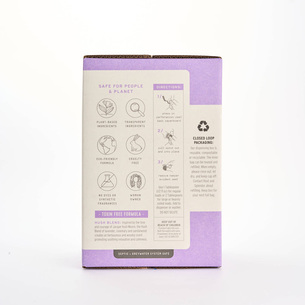 Bulk Laundry Detergent for Refiling: Hush / 18 L