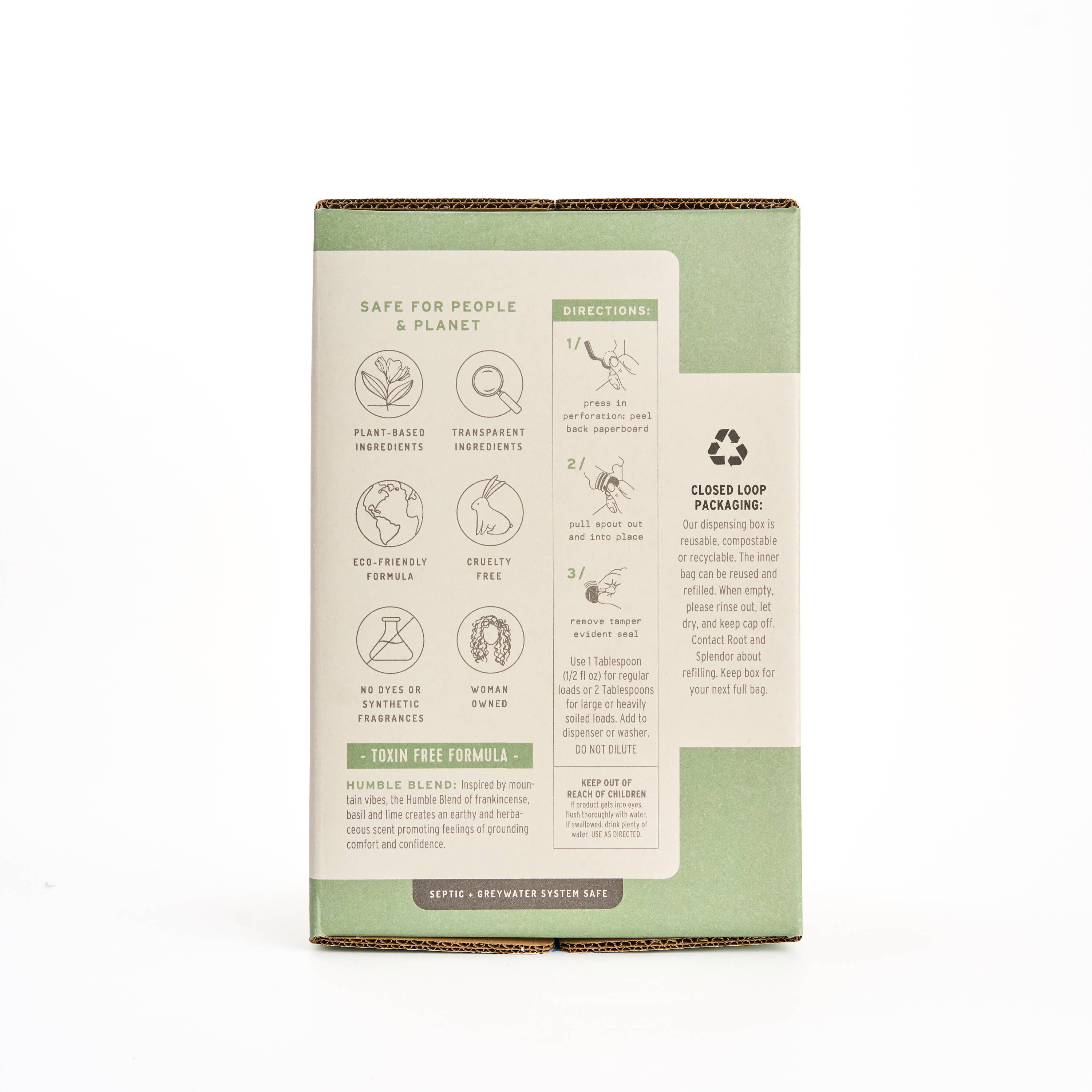 Bulk Laundry Detergent for Refiling: Hush / 18 L