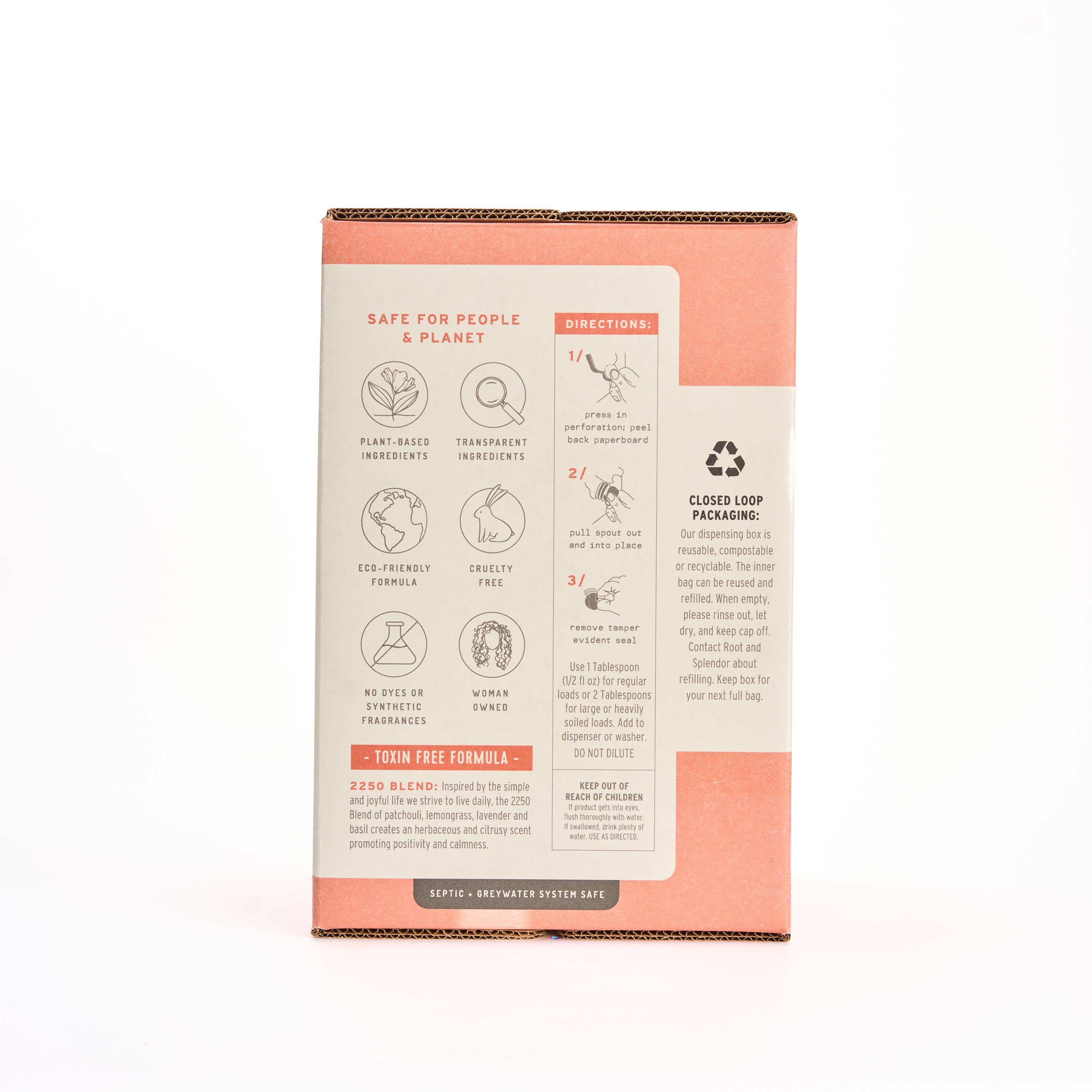 Bulk Laundry Detergent for Refiling: Hush / 18 L